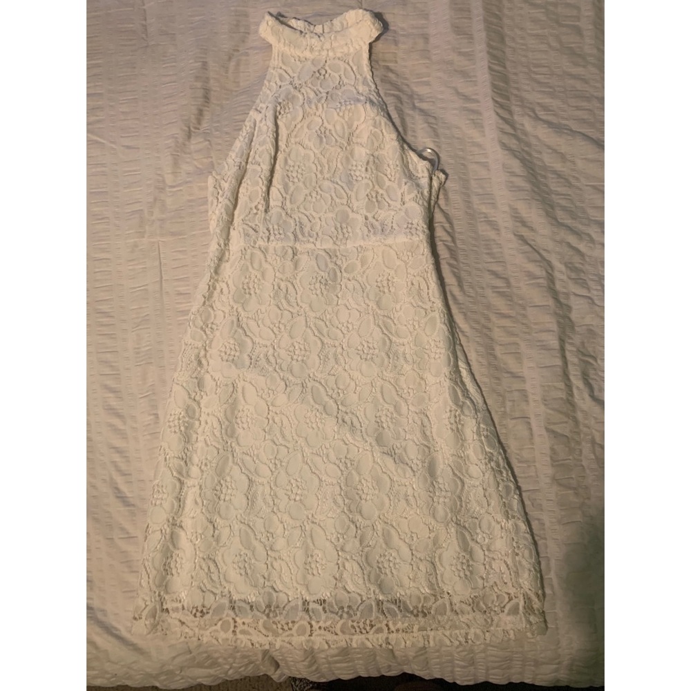 Abercrombie & Fitch white lace dress